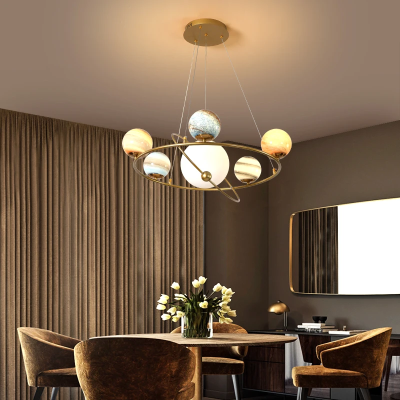 Nordic Planet Chandelier Ceili - Hanging Moon Lamp review and price