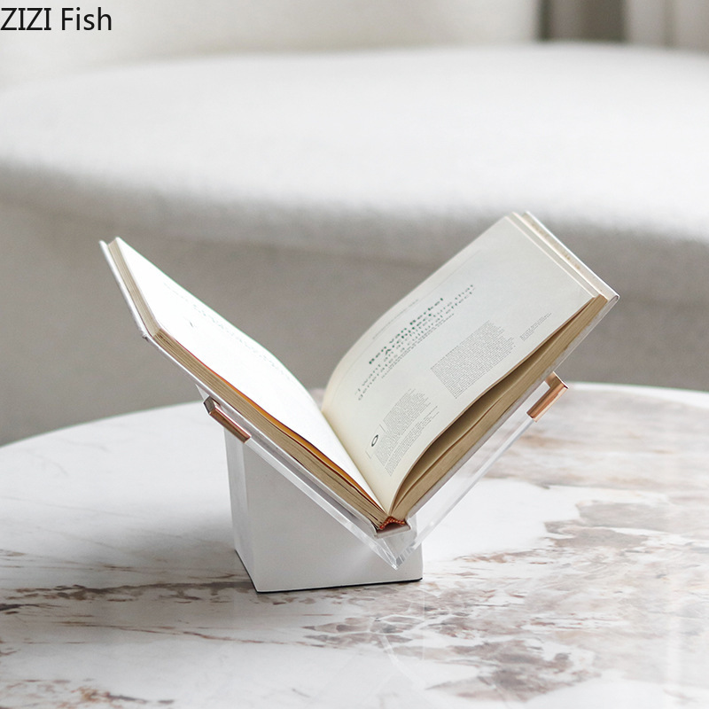 Marble Acrylic Magazine Rack D - Aesthetic Bookend review and price