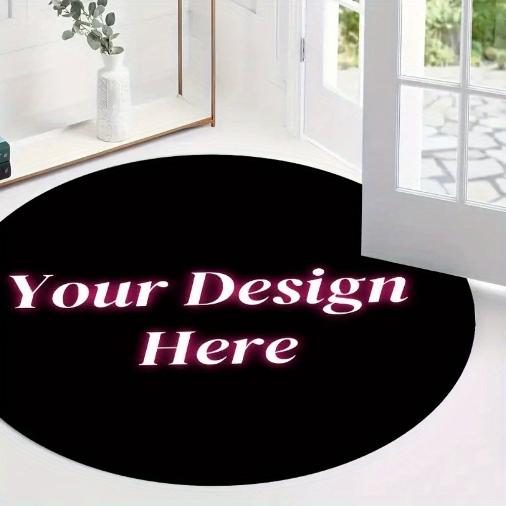 1pc Customized Rug Your Design - Home Decor Logo Design review and price