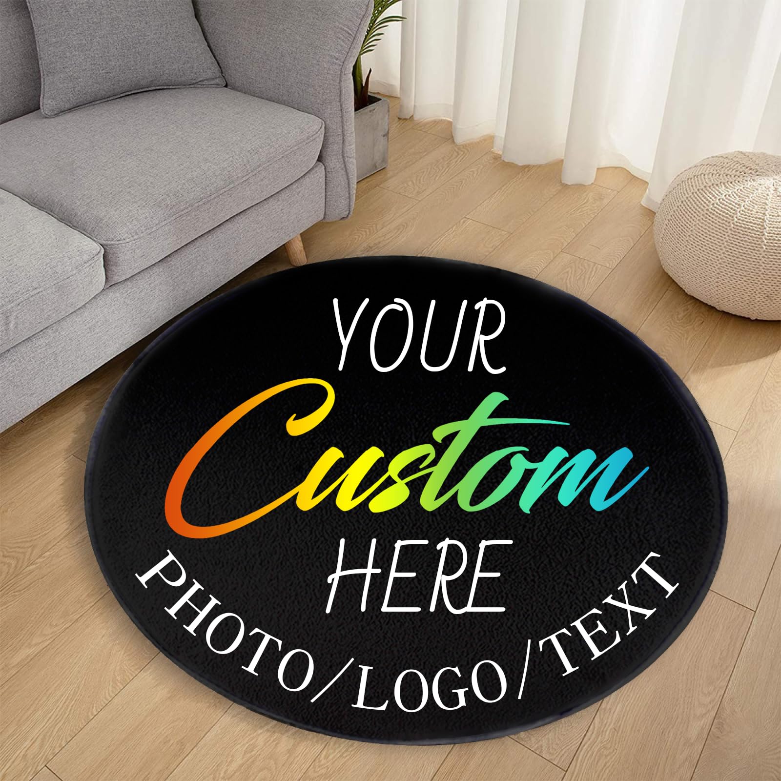1pc Customized Rug Your Design - Home Decor Logo Design review and price