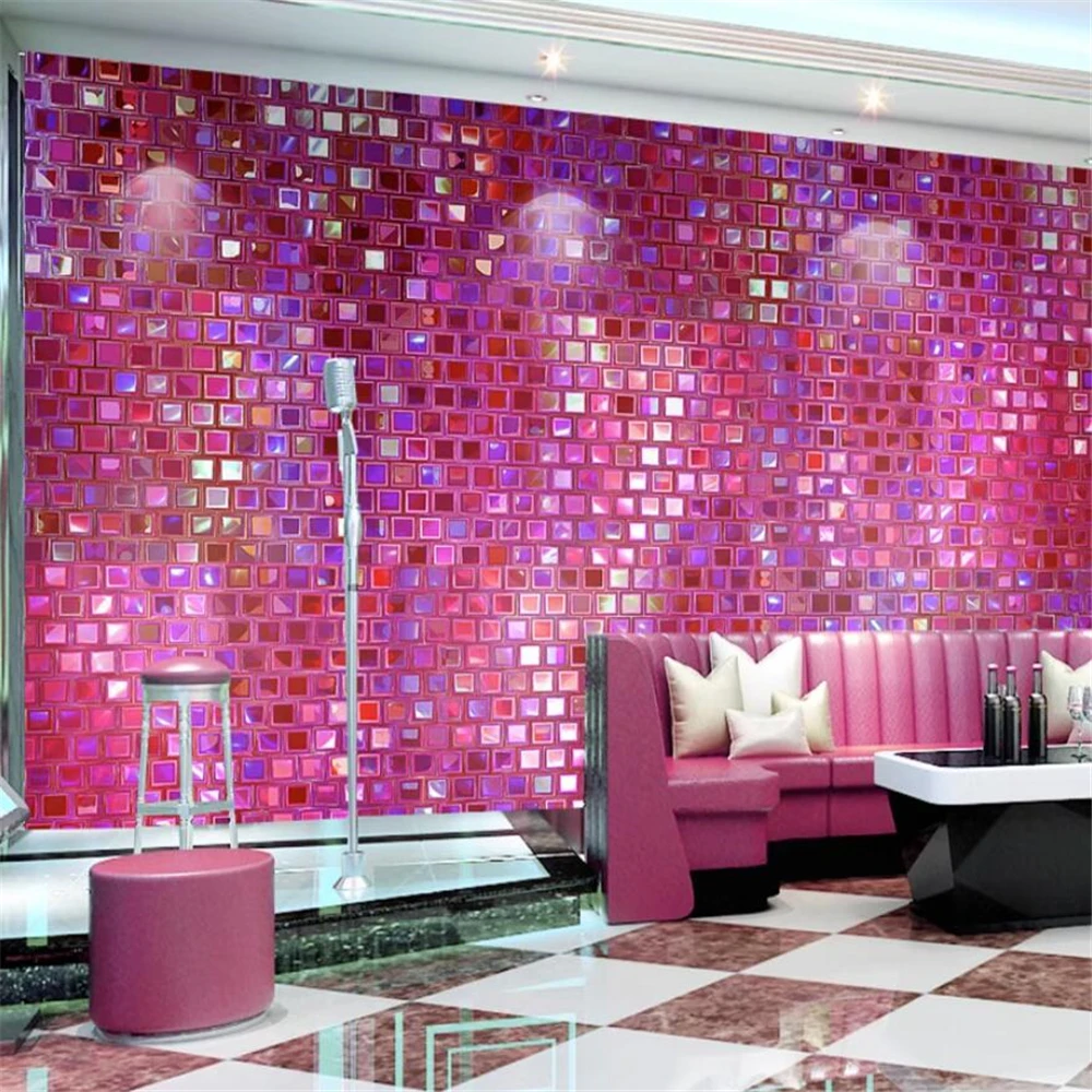 Custom Colored mosaic wallpape - Home Decor Online Shop review and price