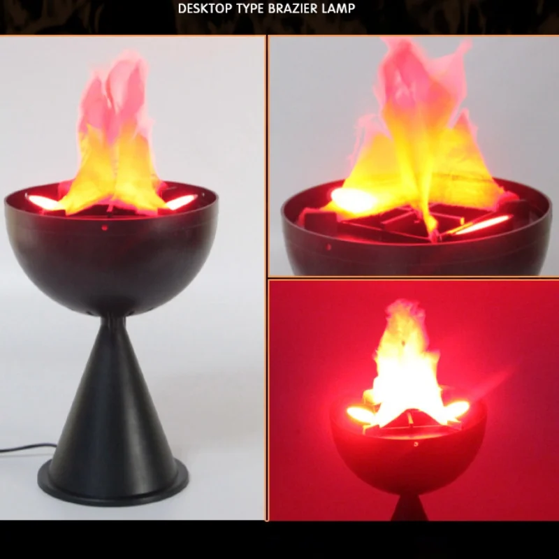 3D Fake Flame Lamp Simulation  - Home Decor Shop review and price
