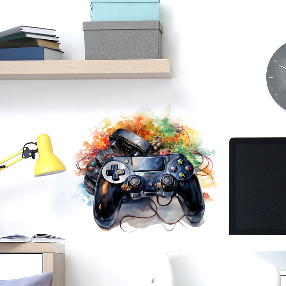 Graffiti Video Game Joystick W - Home Decor Xbox Games review and price
