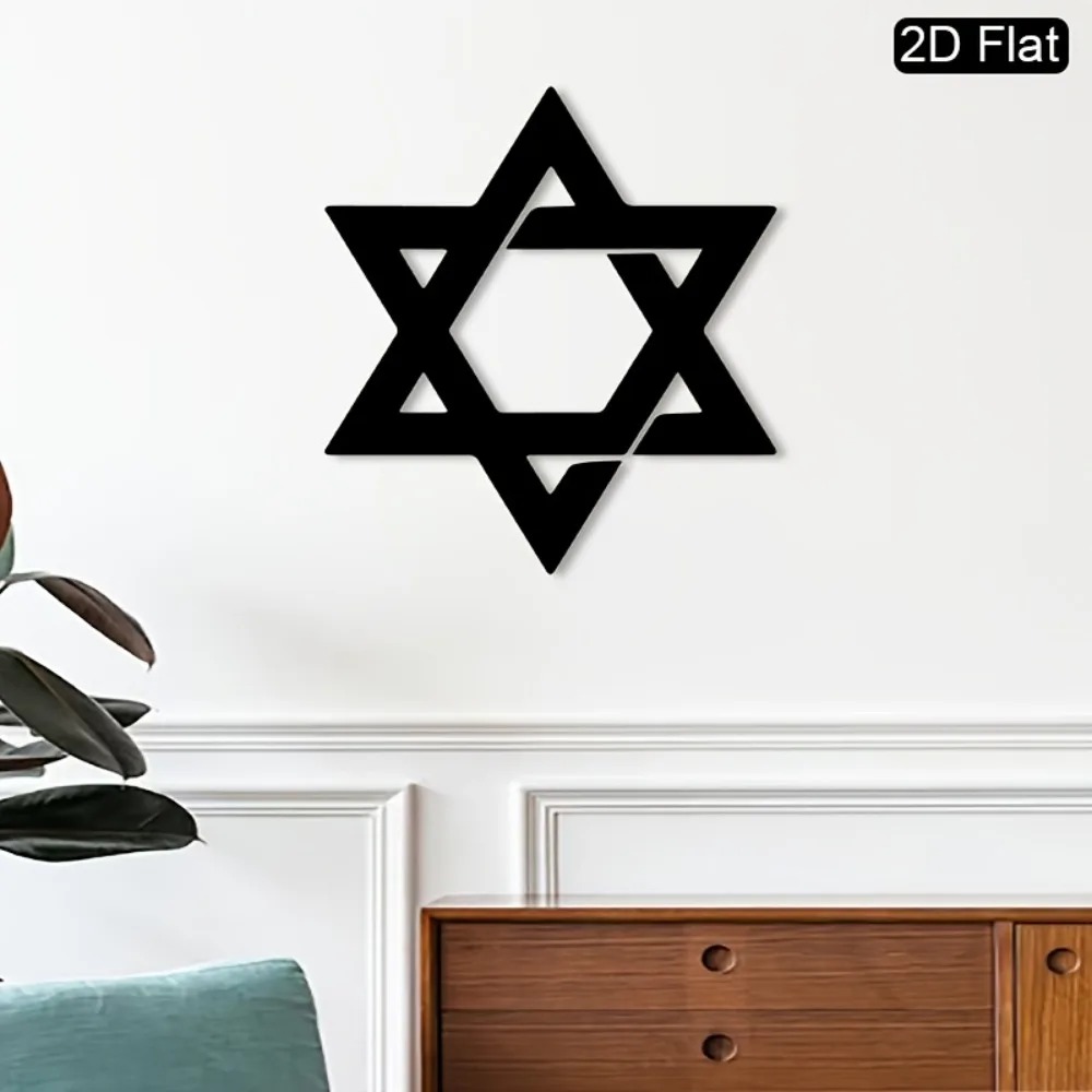 CIFBUY Iron Wall Art Star of D - Home Decor In review and price