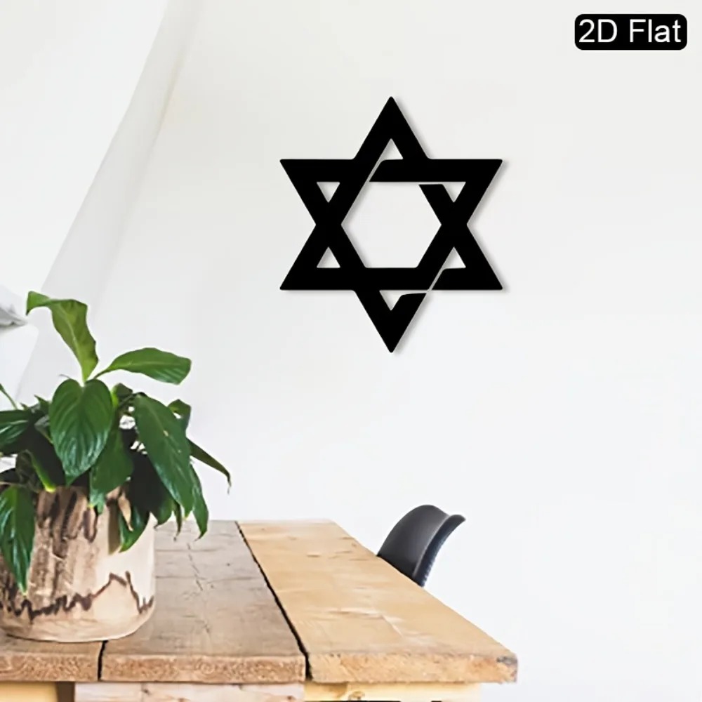 CIFBUY Iron Wall Art Star of D - Home Decor In review and price