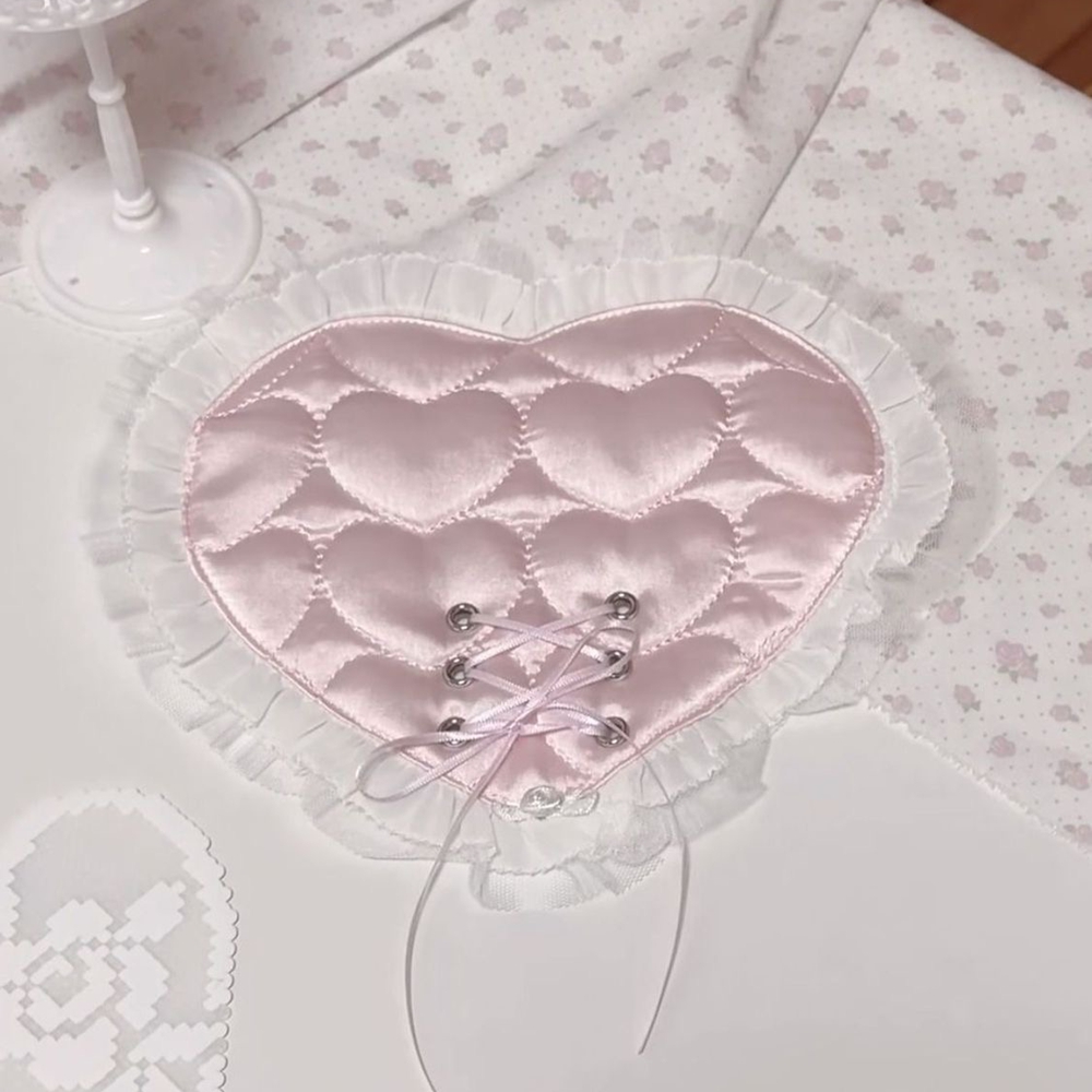 Korean Coasters Lace Heart-sha - Home Decor Korea review and price