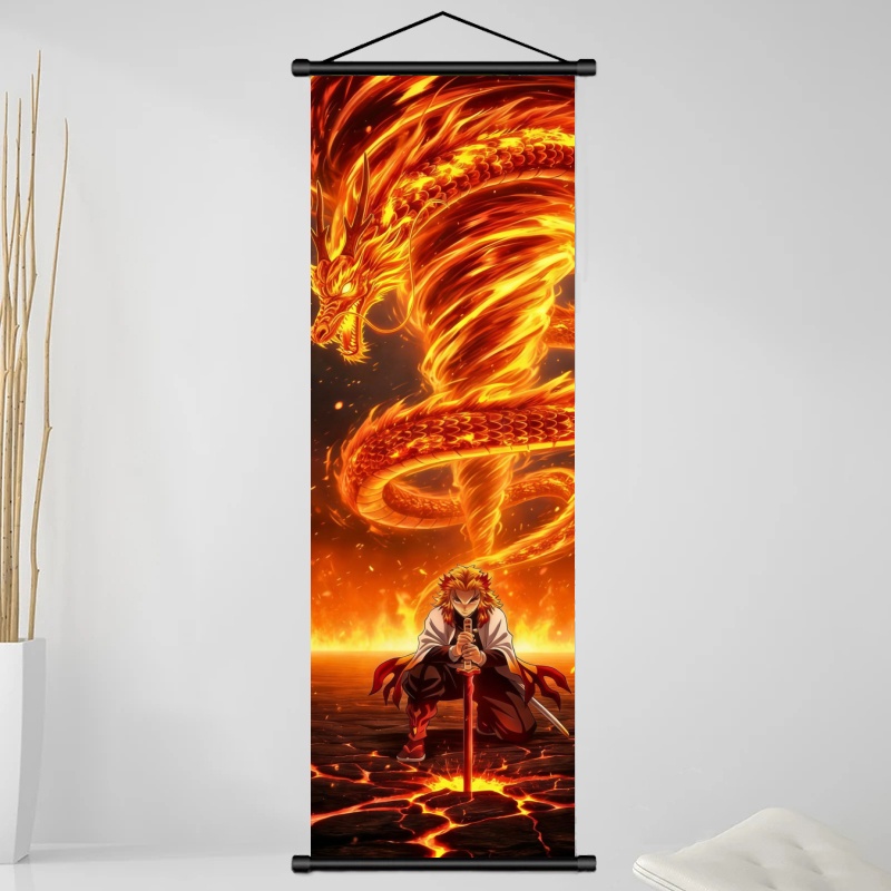 Demon Slayer Kyojuro Rengoku H - Home Decor Solution review and price