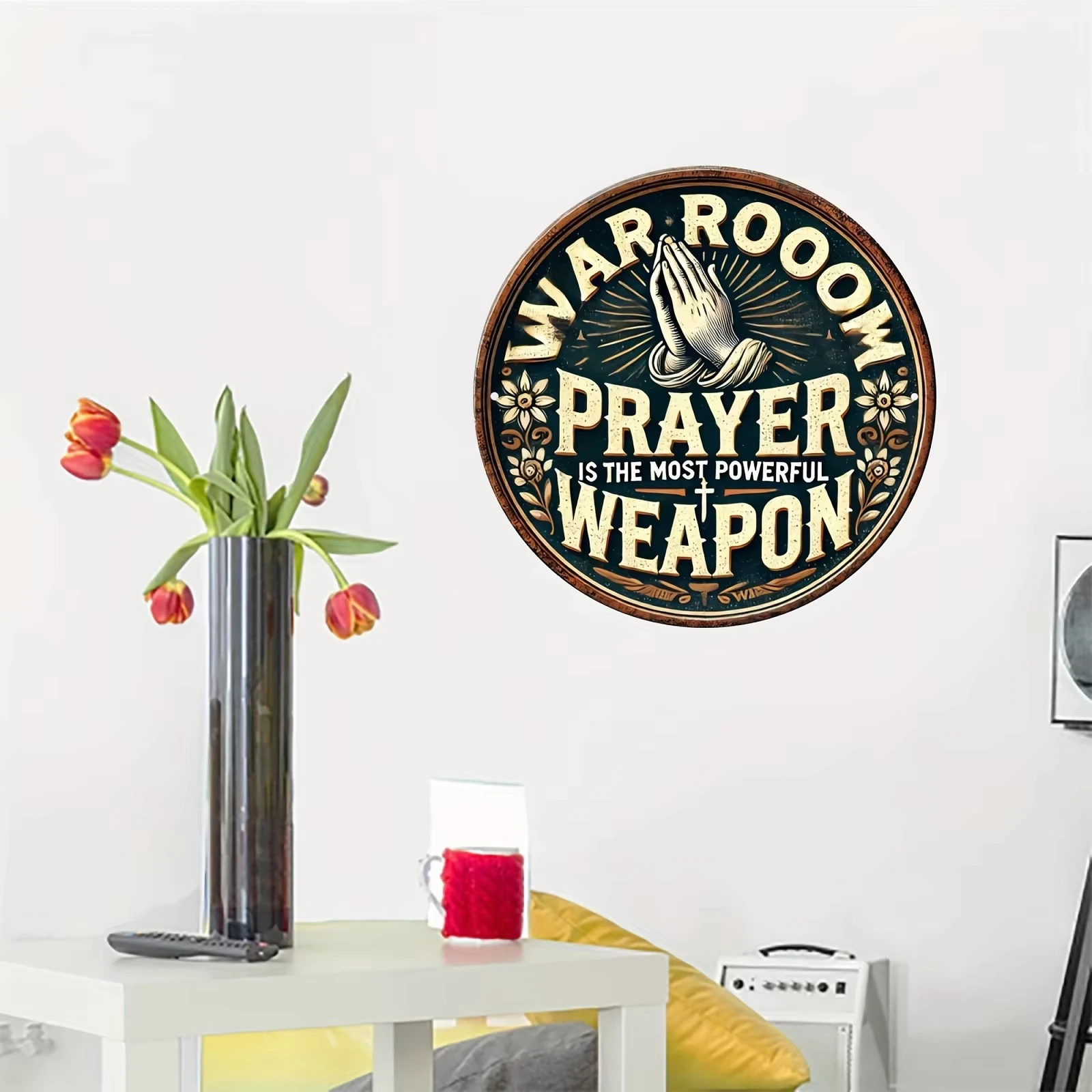 Vintage Round Wood Logo-_War R - Home Decor Logo Design review and price
