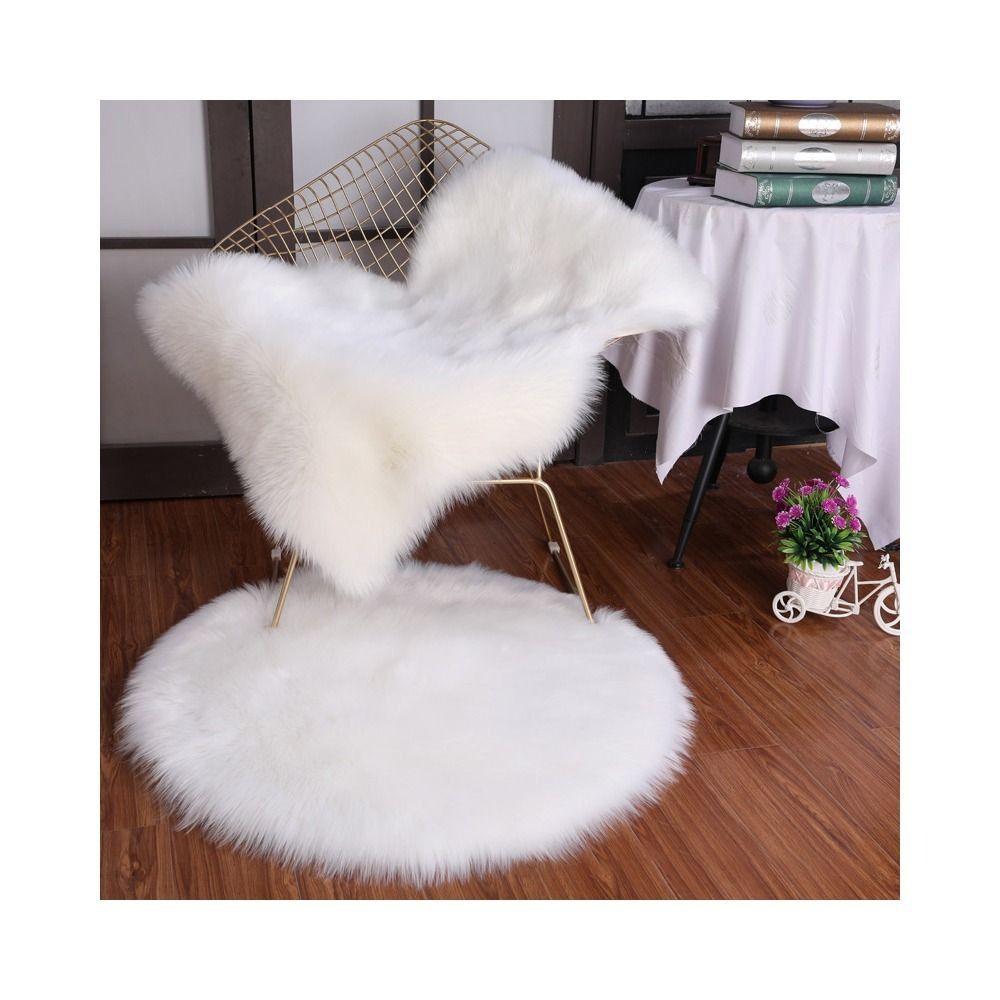 Imitation Wool Washable Fluffy - Cowhide Rug Faux review and price