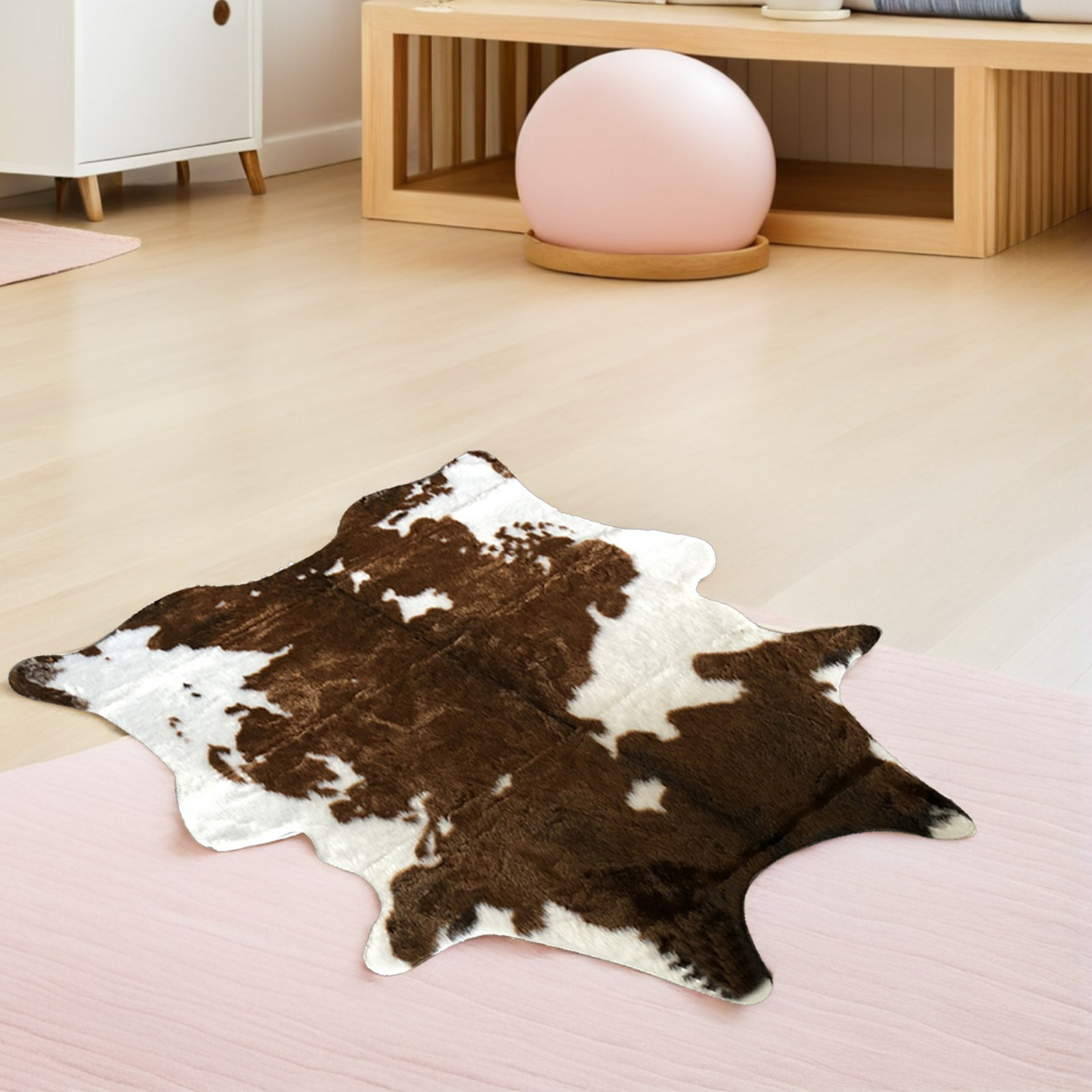 Faux Leather Carpet Cowhide Ca - Cowhide Rug Faux review and price