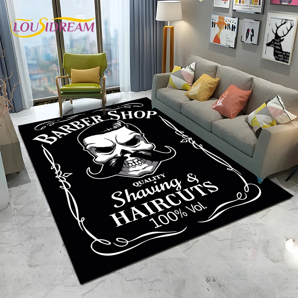 Barber Shop Sign 3D Skull Vint - Home Decor Online Shop review and price