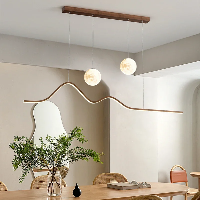 2026 LED Wood Pendant Light Fo - Hanging Moon Lamp review and price