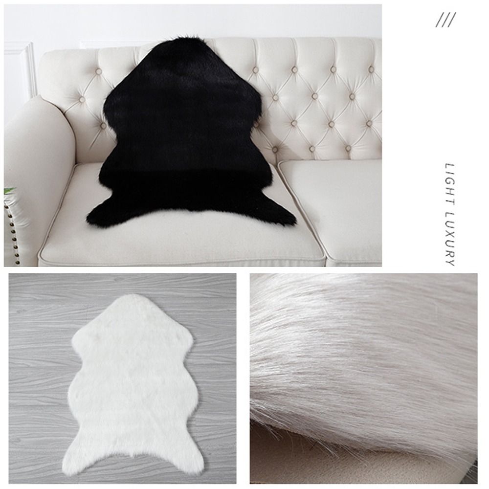40x60cm New Carpet Plush Soft  - Cowhide Rug Faux review and price