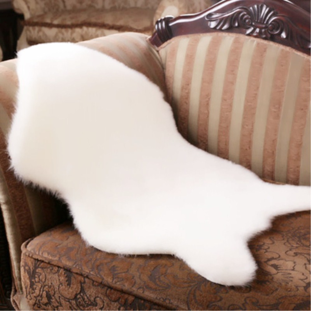 40x60cm Carpet Plush Soft Shee - Cowhide Rug Faux review and price