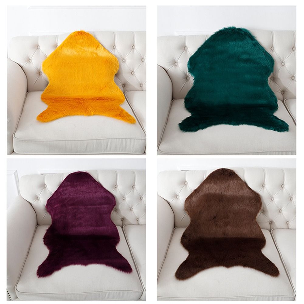 40x60cm Carpet Plush Soft Shee - Cowhide Rug Faux review and price