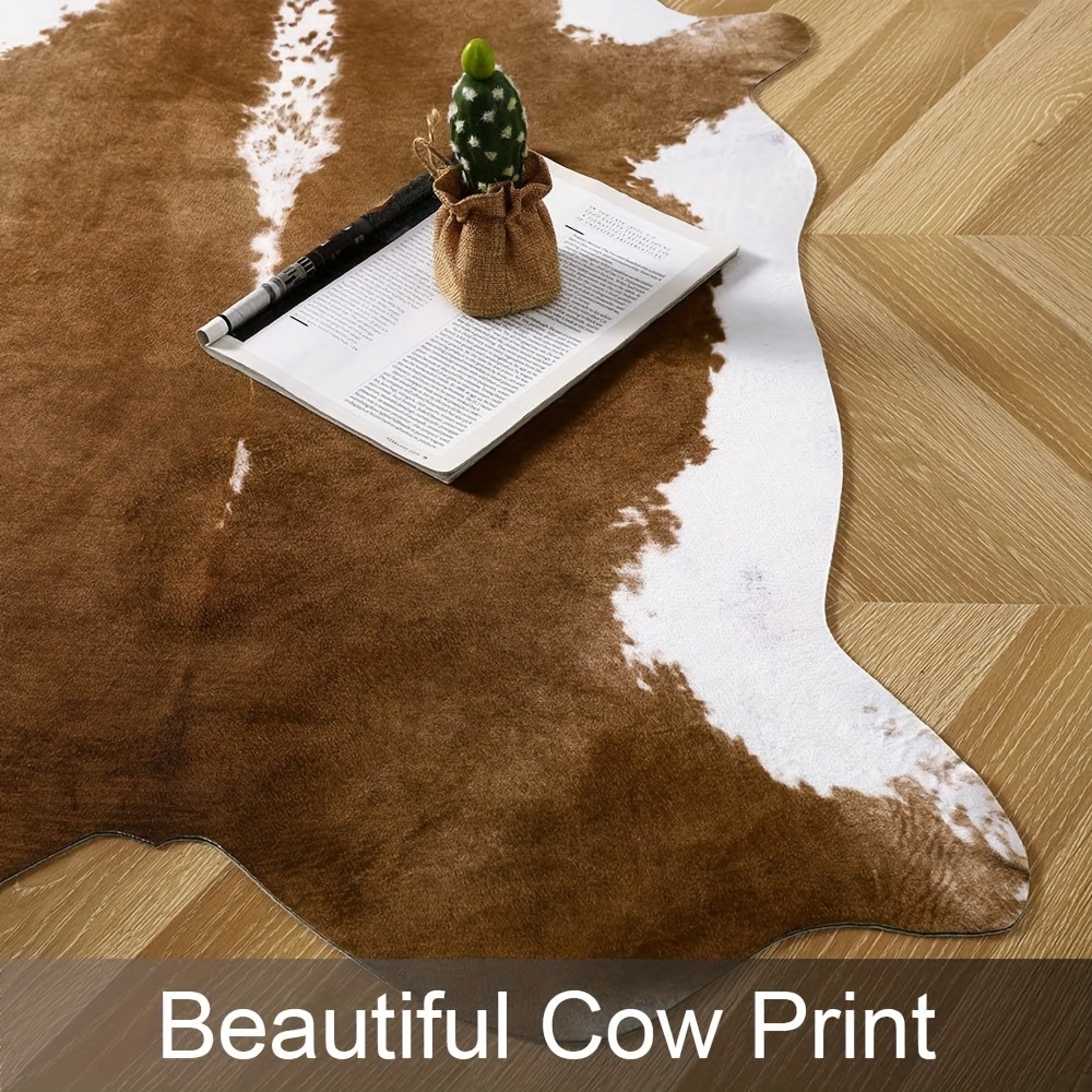 American Style Faux Fur Cowhid - Cowhide Rug Faux review and price