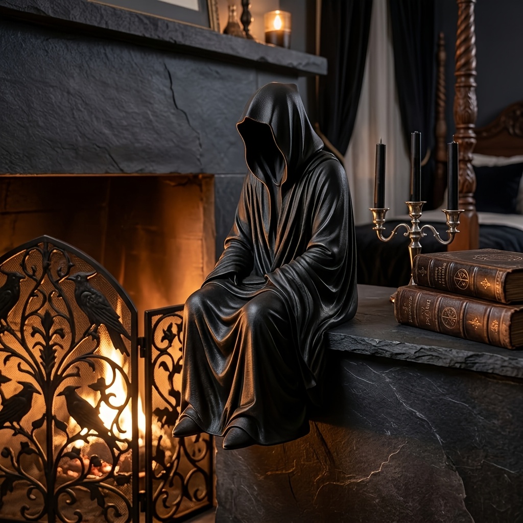 3D Printed Grim Reaper Bookend - Aesthetic Bookend review and price