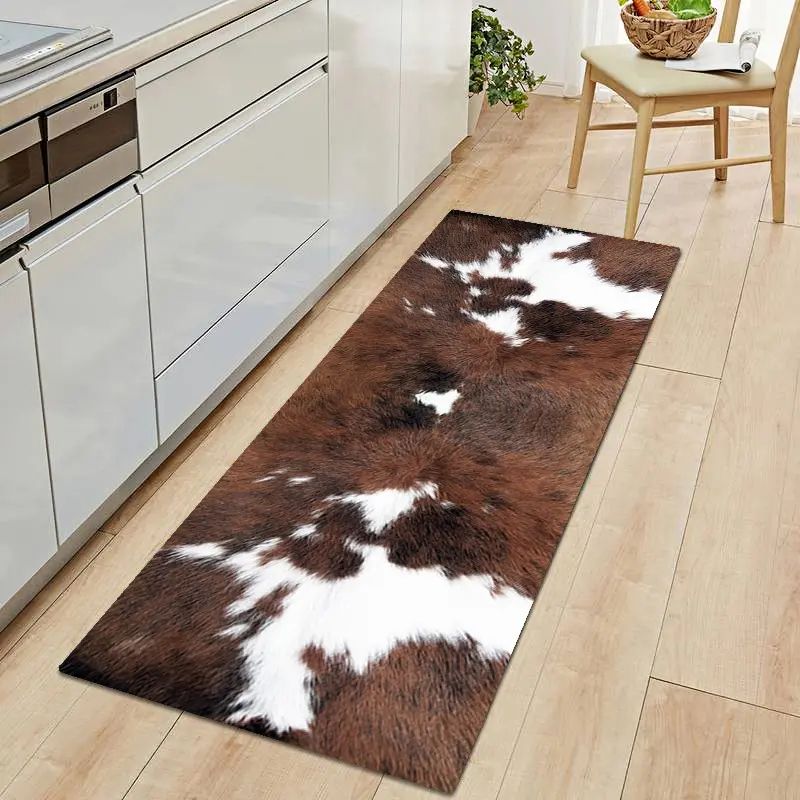 VIKAMA 1/2Pcs Western Cow Prin - Cowhide Rug Faux review and price