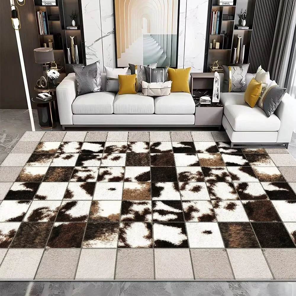 Modern Imitation Cowhide Luxur - Cowhide Rug Faux review and price