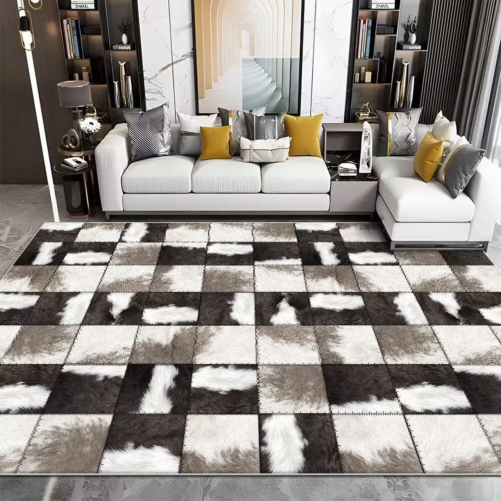 Modern Imitation Cowhide Luxur - Cowhide Rug Faux review and price