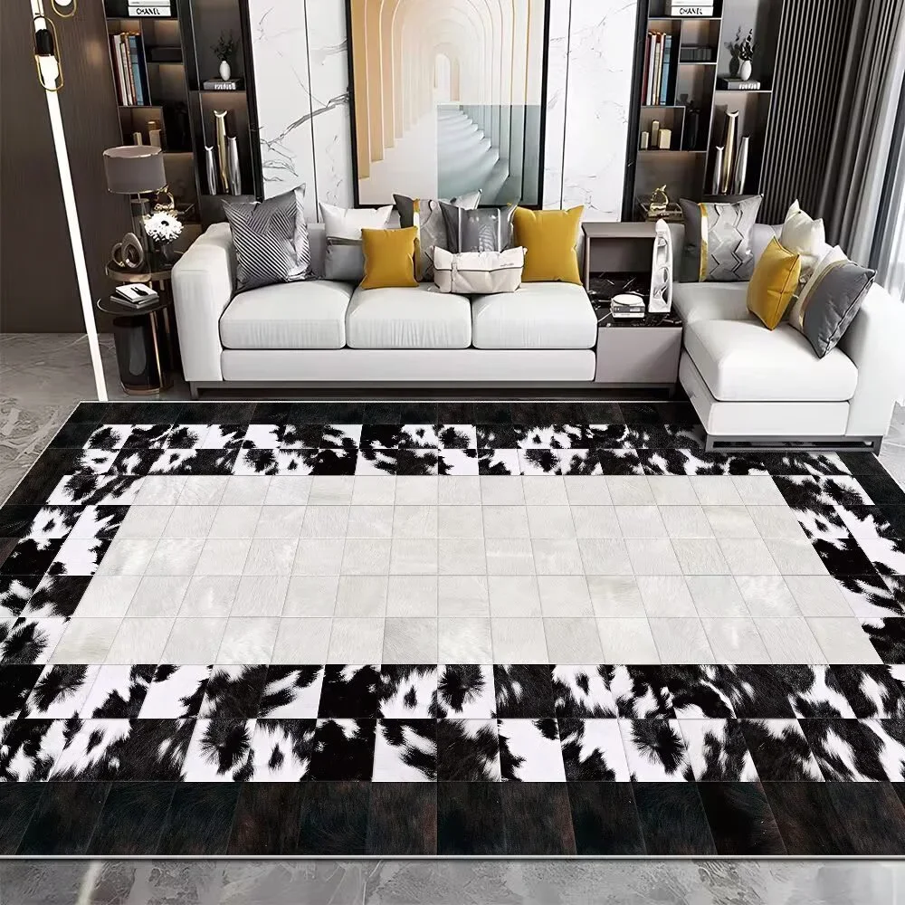 Modern Imitation Cowhide Luxur - Cowhide Rug Faux review and price