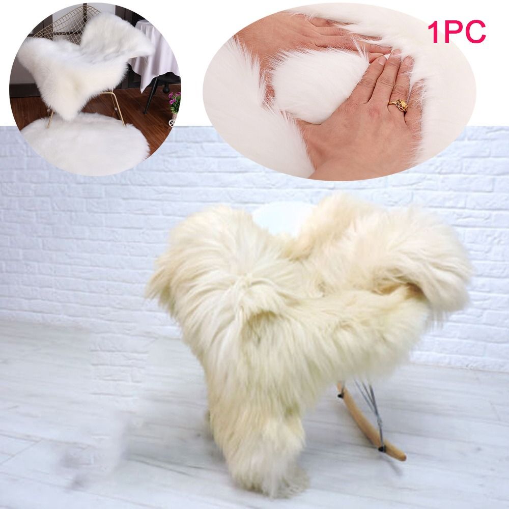 Artificial Sheepskin Long Hair - Cowhide Rug Faux review and price