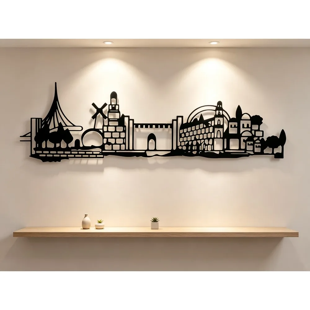 CIFBUY Iron Wall Art Jerusalem - Home Decor In review and price