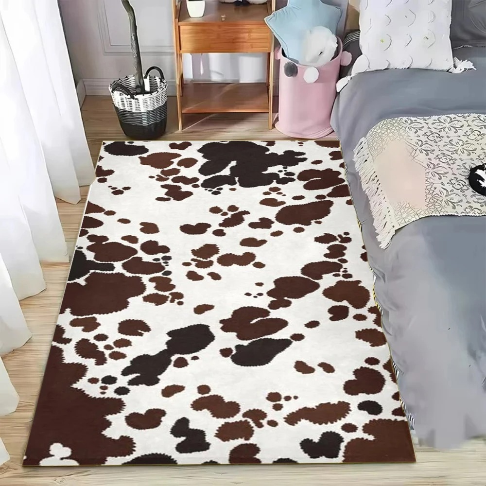 Faux Cowhide Pattern Area Rug  - Cowhide Rug Faux review and price