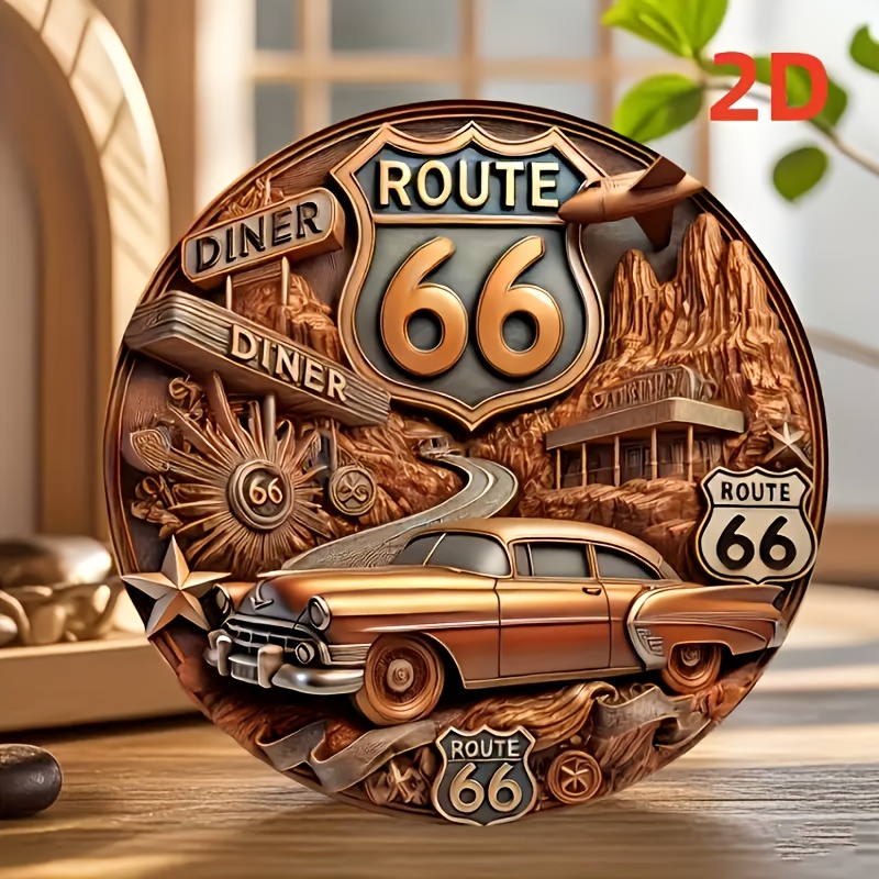 One 2D flat retro No. 66 woode - Home Decor Logo Design review and price