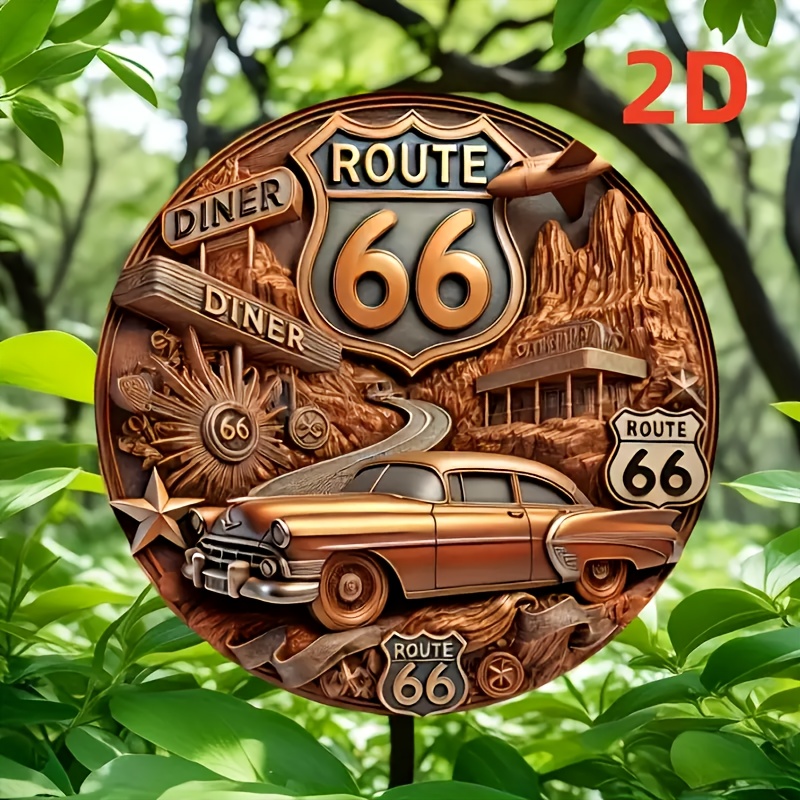 One 2D flat retro No. 66 woode - Home Decor Logo Design review and price