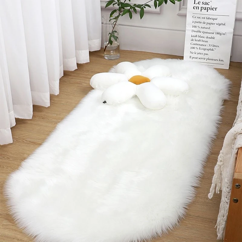 Luxury Faux Fur Rug Large Soft - Cowhide Rug Faux review and price