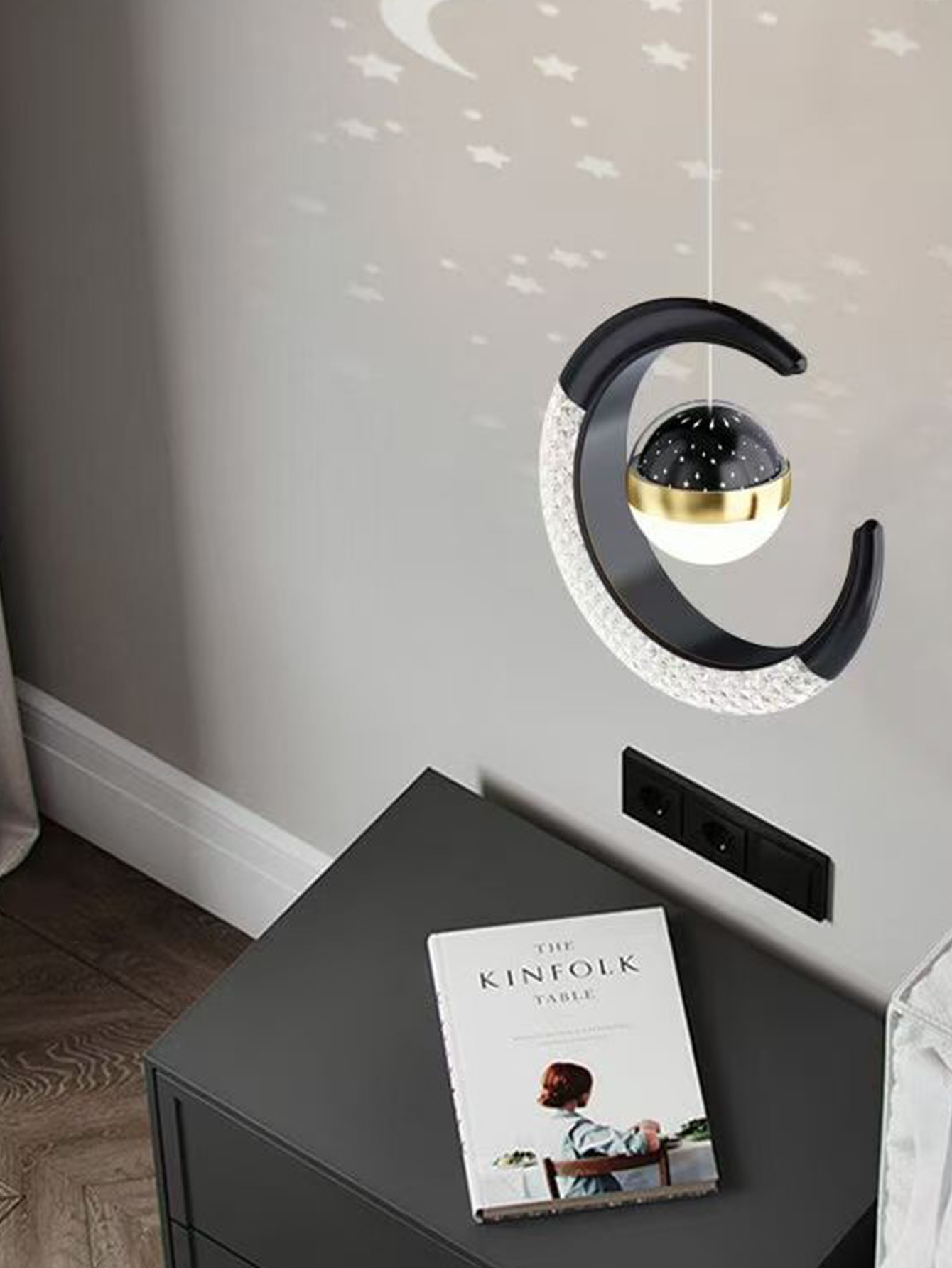 Creative led Ceiling Light wit - Hanging Moon Lamp review and price