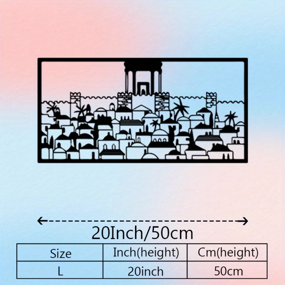 CIFBUY Metal Wall Art Jerusale - Home Decor In review and price