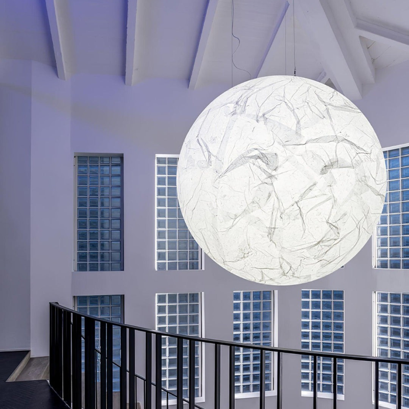 Nordic Moon Chandelier Minimal - Hanging Moon Lamp review and price