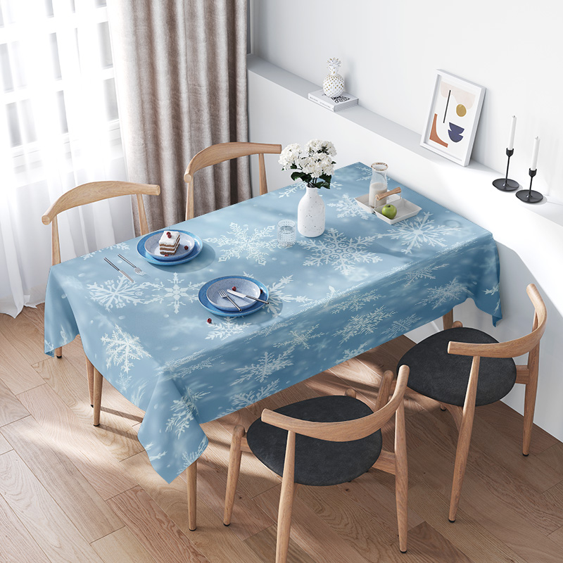 Snowflake Dining Tablecloth Wi - Home Decor Online Shop review and price