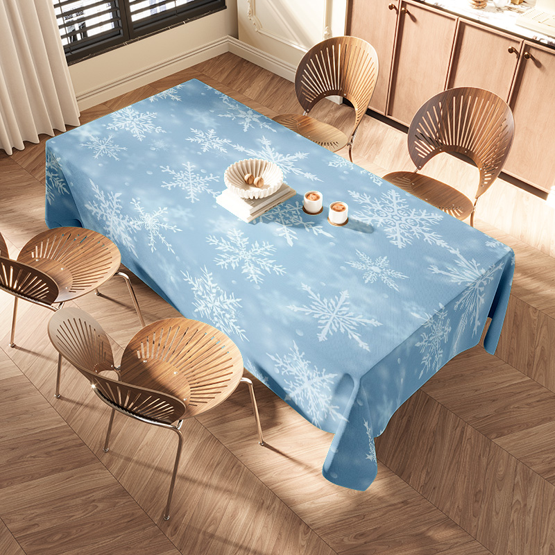 Snowflake Dining Tablecloth Wi - Home Decor Online Shop review and price