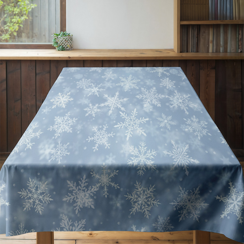 Snowflake Dining Tablecloth Wi - Home Decor Online Shop review and price